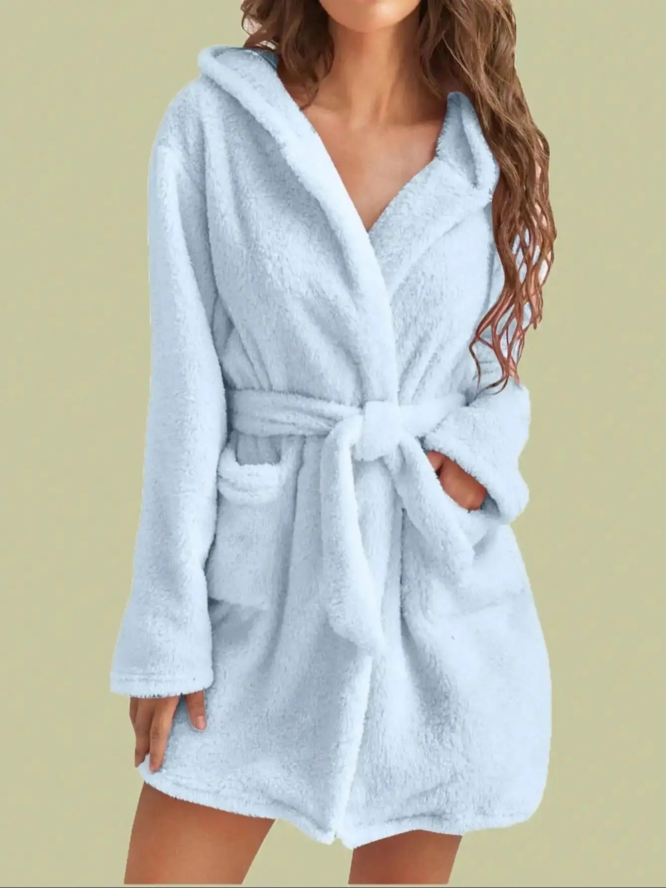 Cozy Women's Hooded Robe