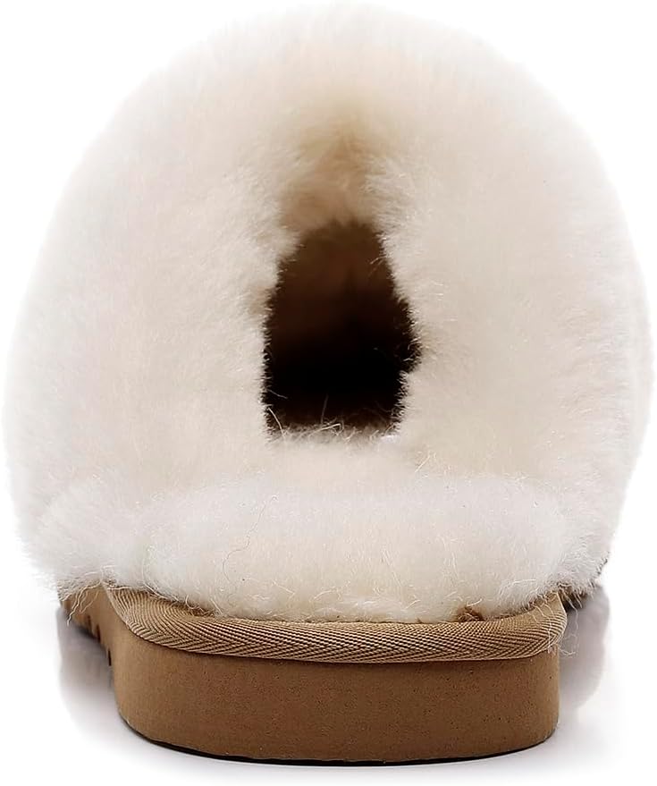 Cozy Wool-Blend House Slippers