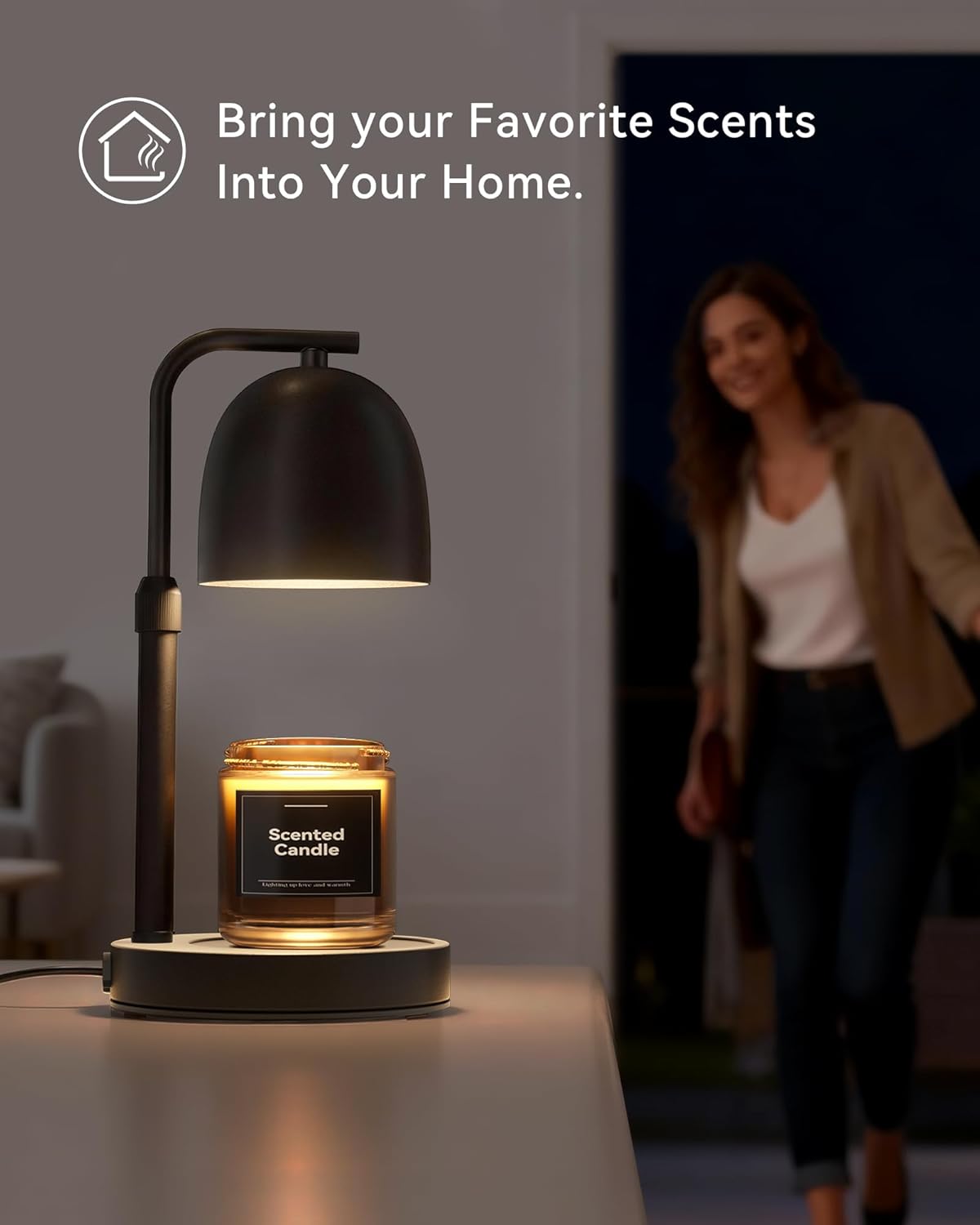 Cozy Glow Candle Warmer Lamp