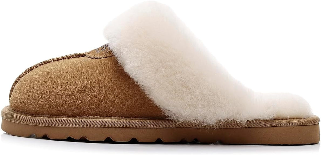 Cozy Wool-Blend House Slippers