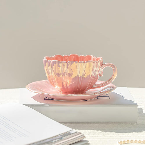Charming Floral Tea Cups Set