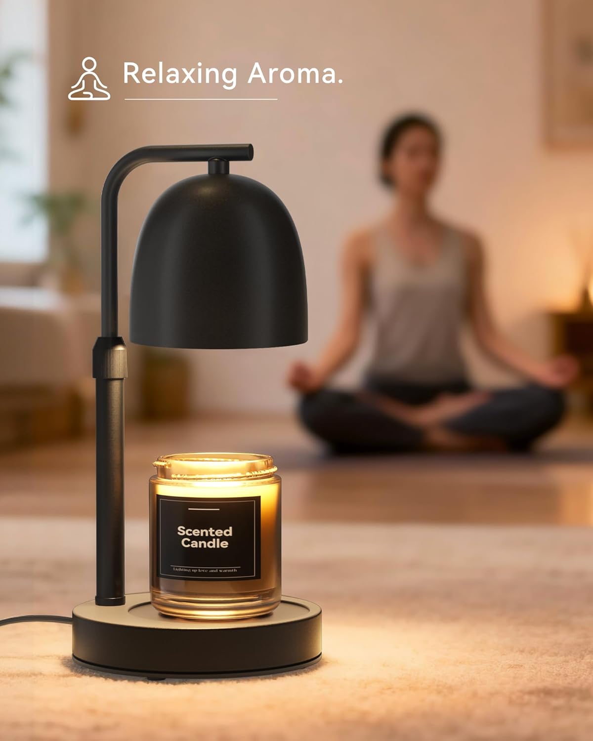Cozy Glow Candle Warmer Lamp