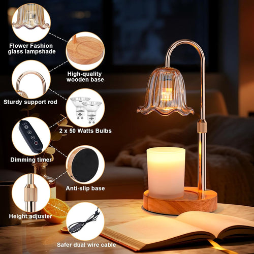 Cozy Candle Glow Warmer