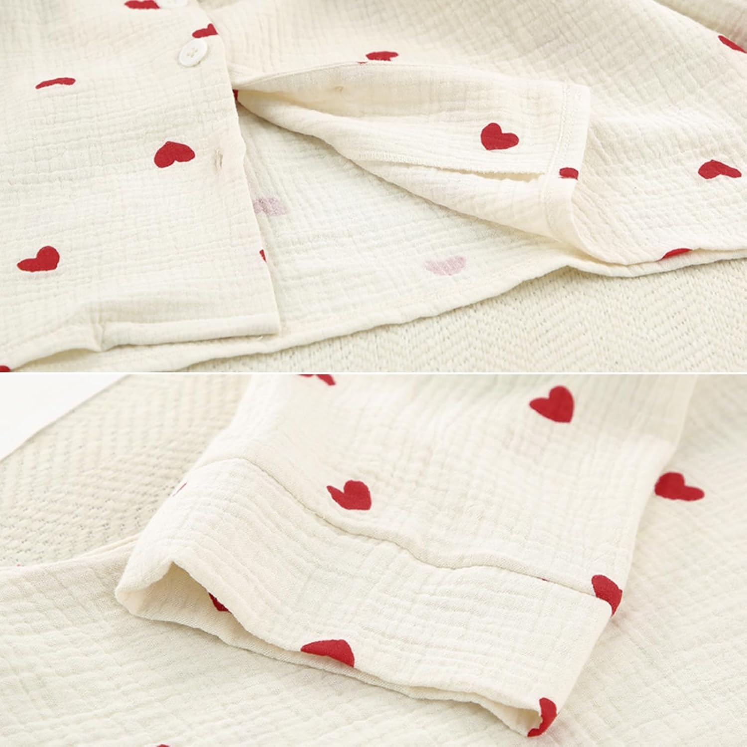 Cozy Heart Pajama Set