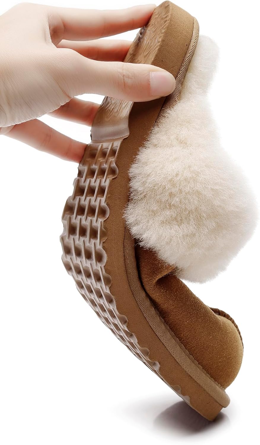 Cozy Wool-Blend House Slippers