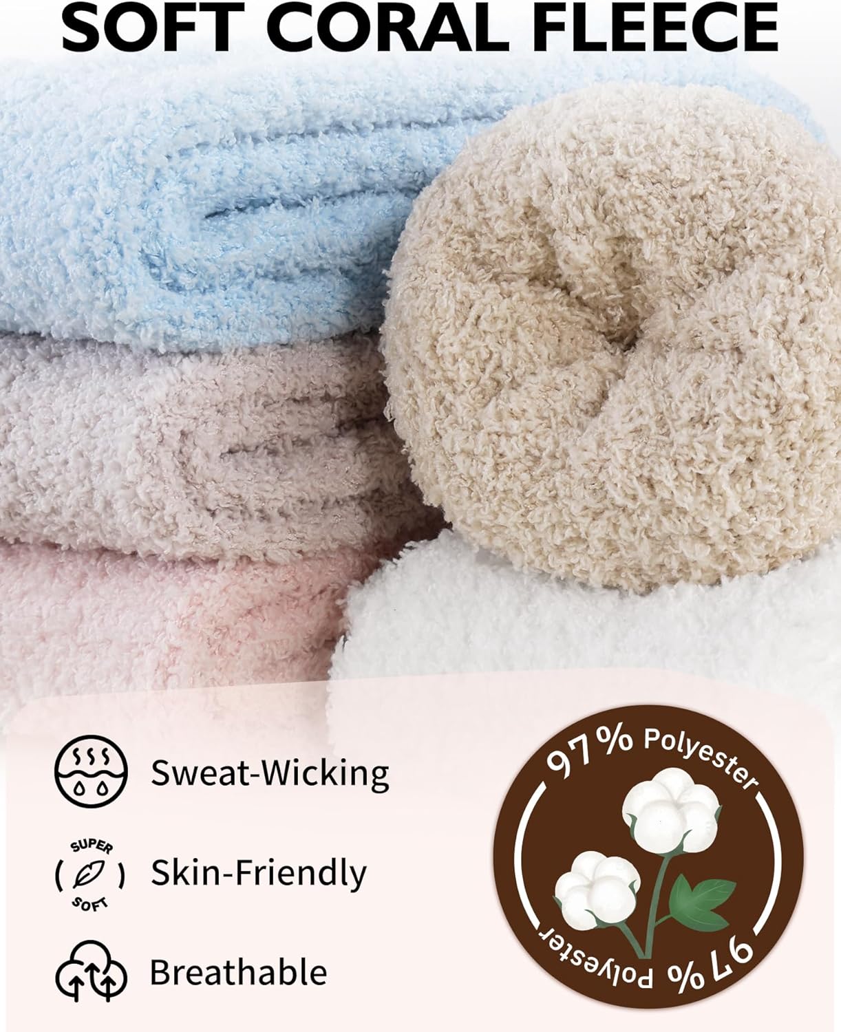 Cozy Fuzzy Socks for Women