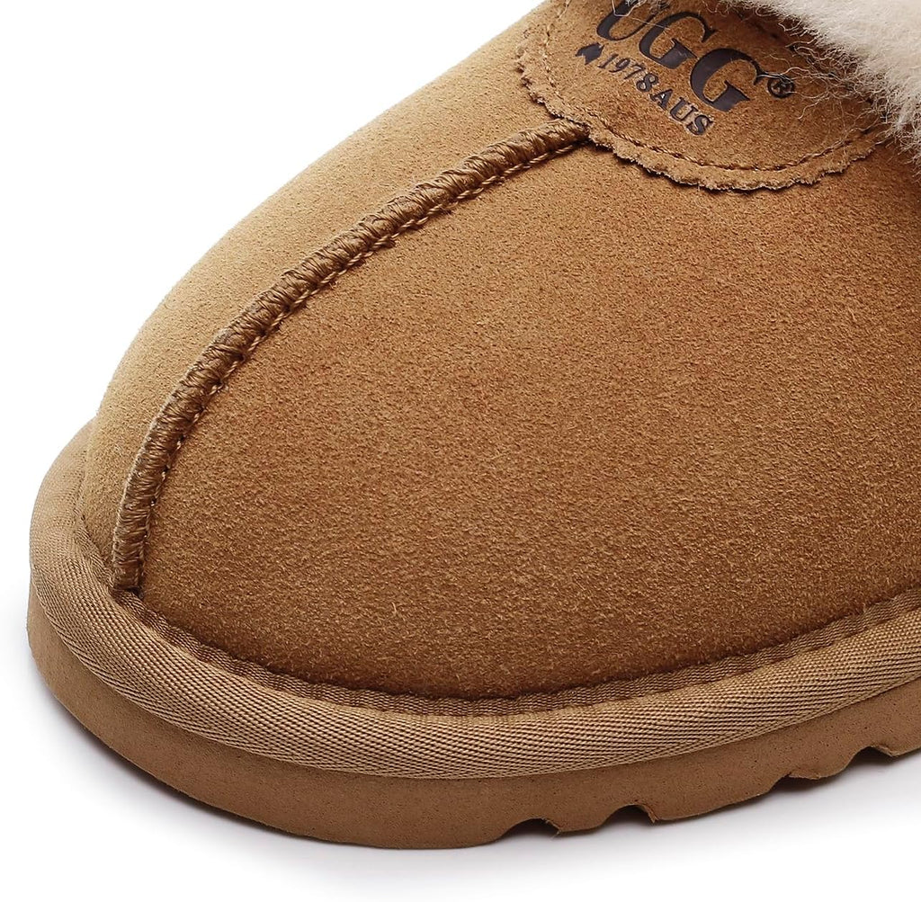Cozy Wool-Blend House Slippers