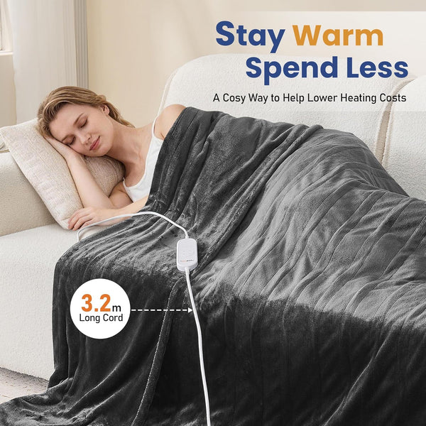 Cozy Comfort Heated Blanket