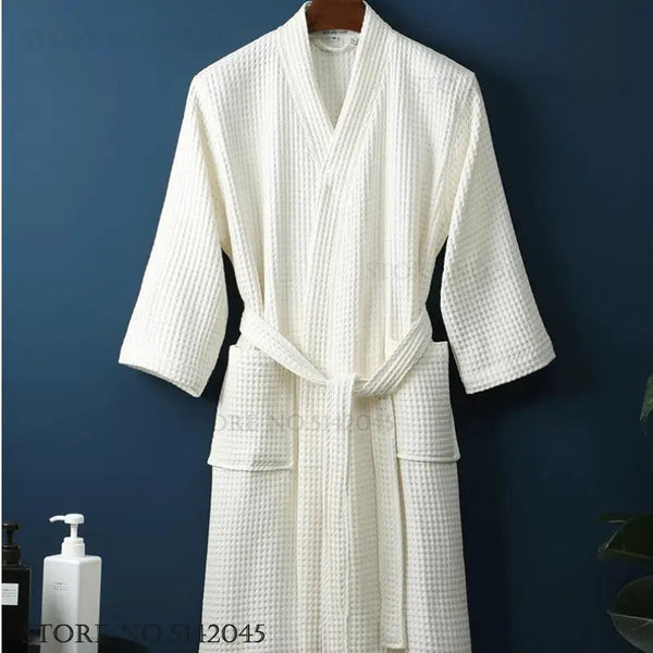 Cozy Cotton Waffle Robe