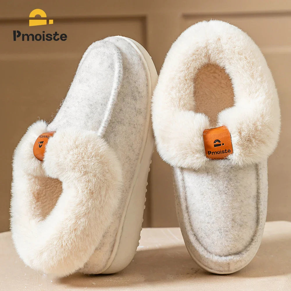 Cozy Wedge Memory Foam Slippers
