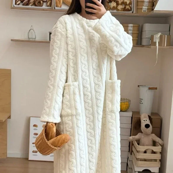 Cozy Flannel Night Dress