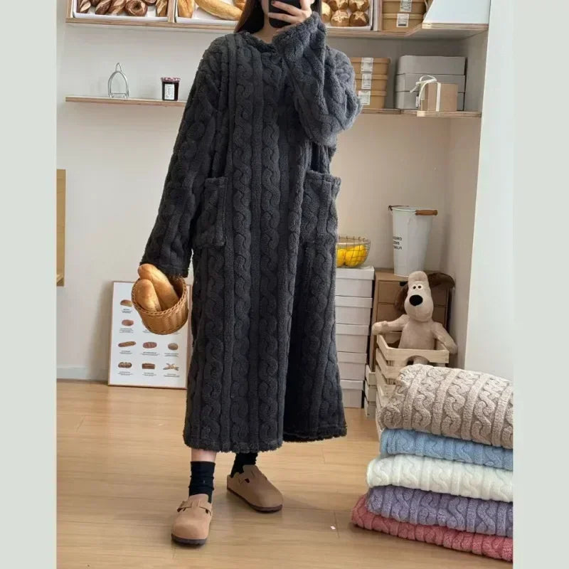 Cozy Flannel Night Dress