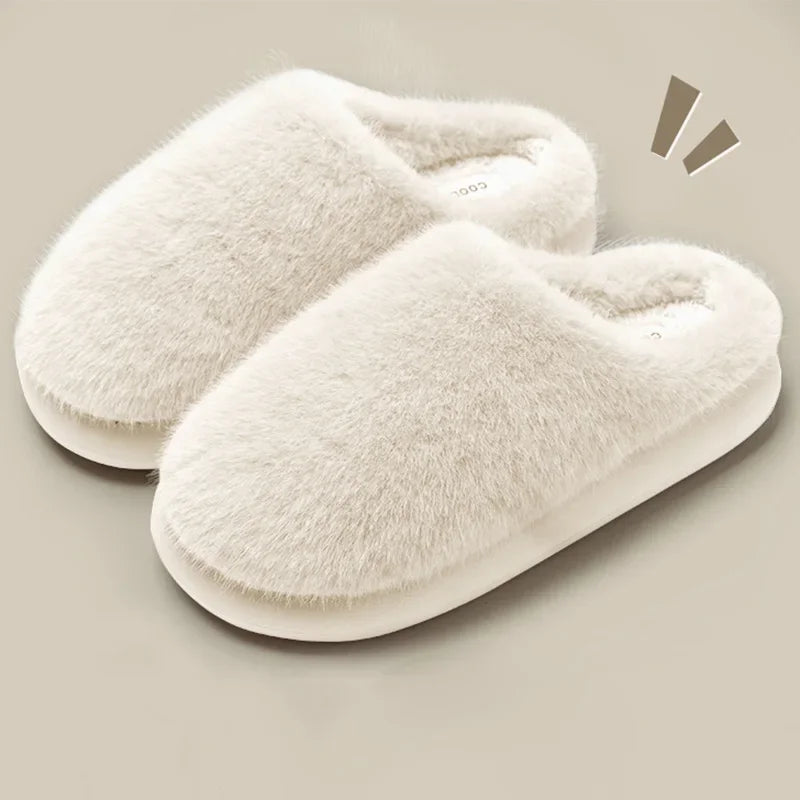 Cozy Faux Fur House Slippers