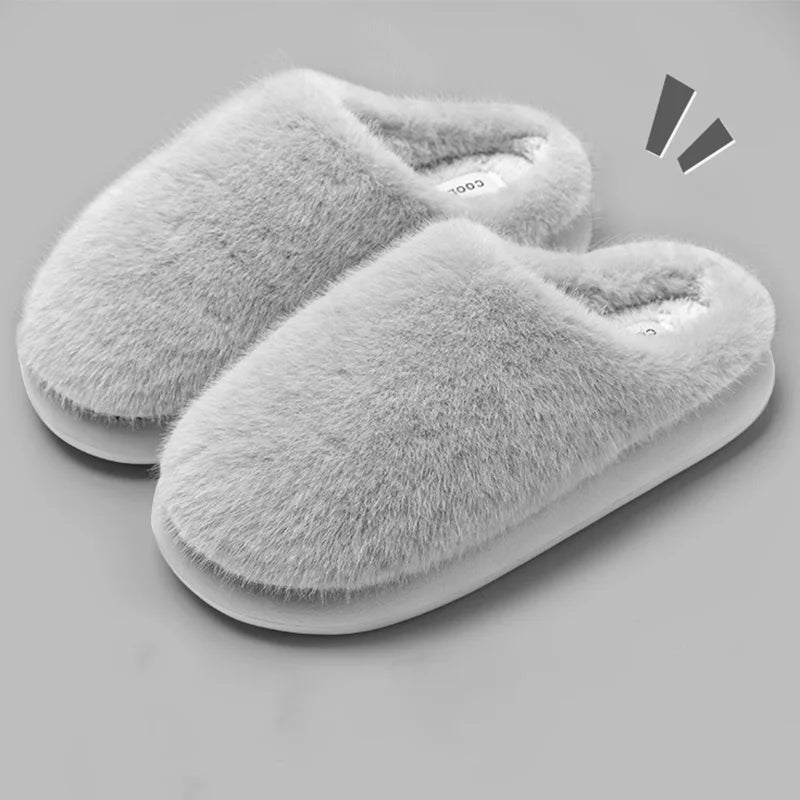 Cozy Faux Fur House Slippers